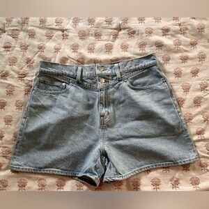 Madewell, The Mom Jean Short, Yoke Edition, Size 29